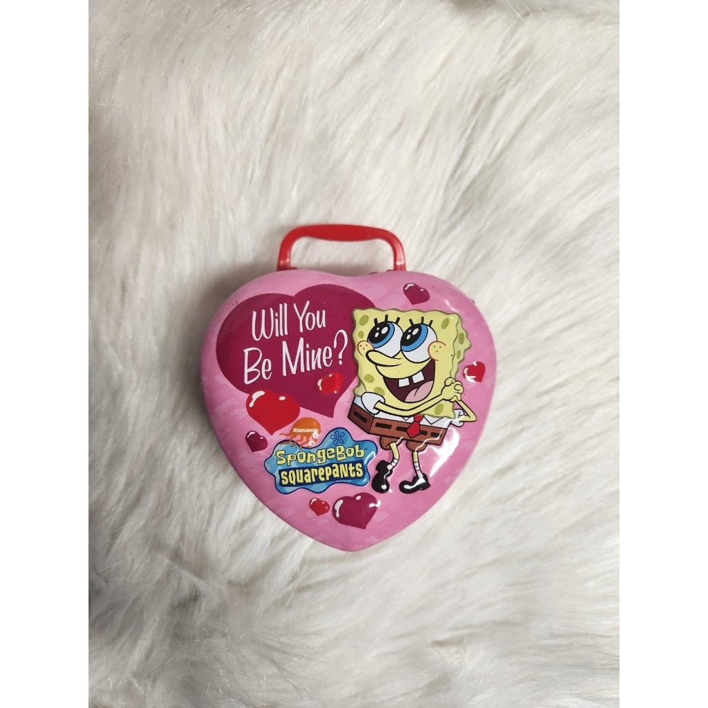 Spongebob Squarepants Valentines Tin
